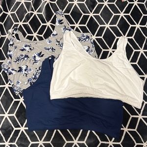 Fruit of the Loom sports bras 3 pack